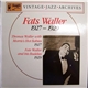 Fats Waller - Fats Waller 1927-1929